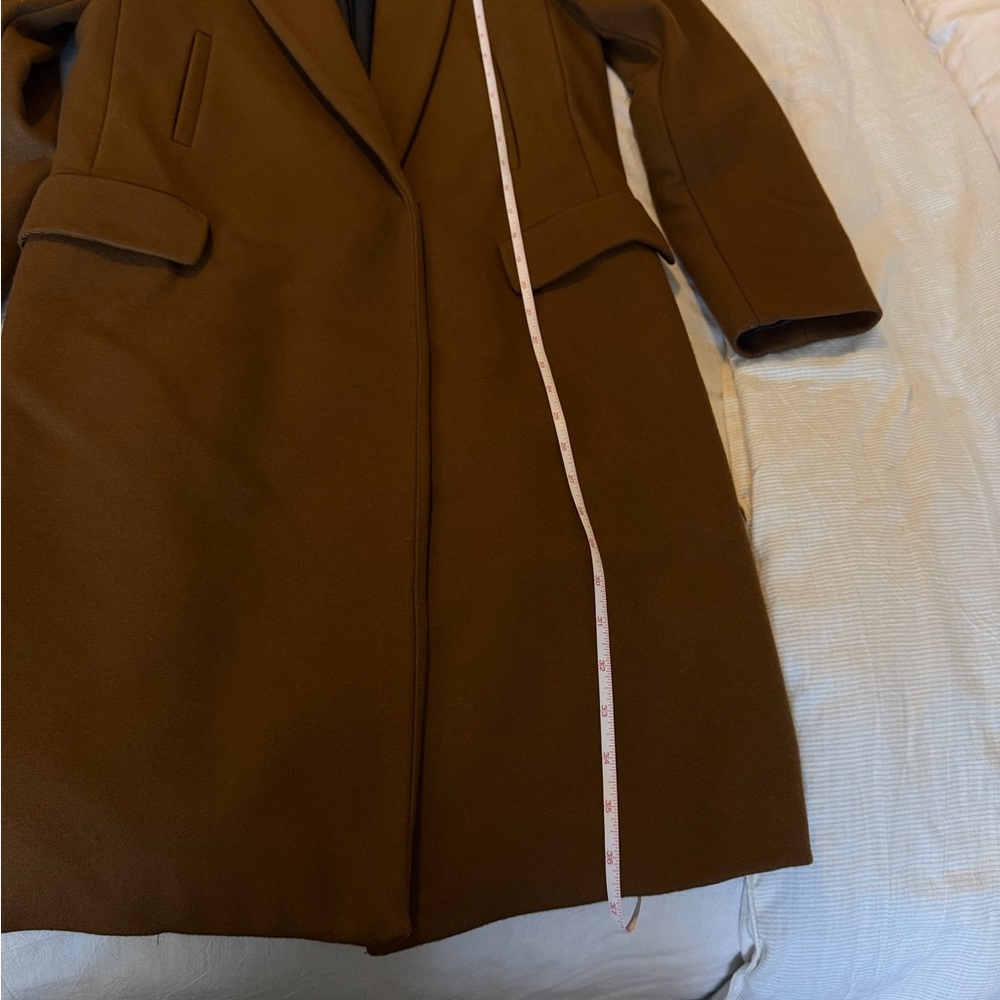 Zara Basic Camel Wool coat XS - Picture 10 of 10
